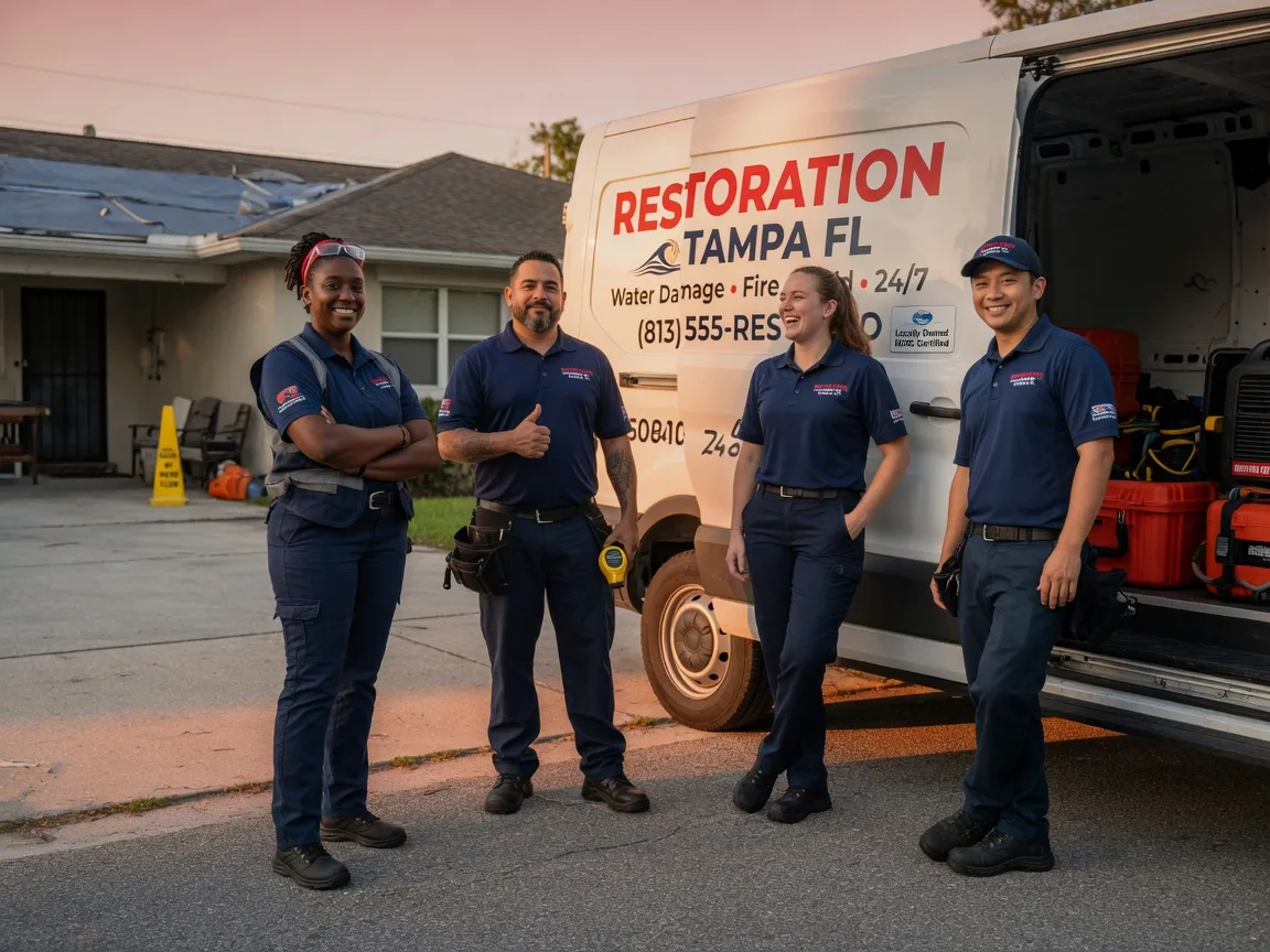 Water Damage Restoration company in Los Indios, TX